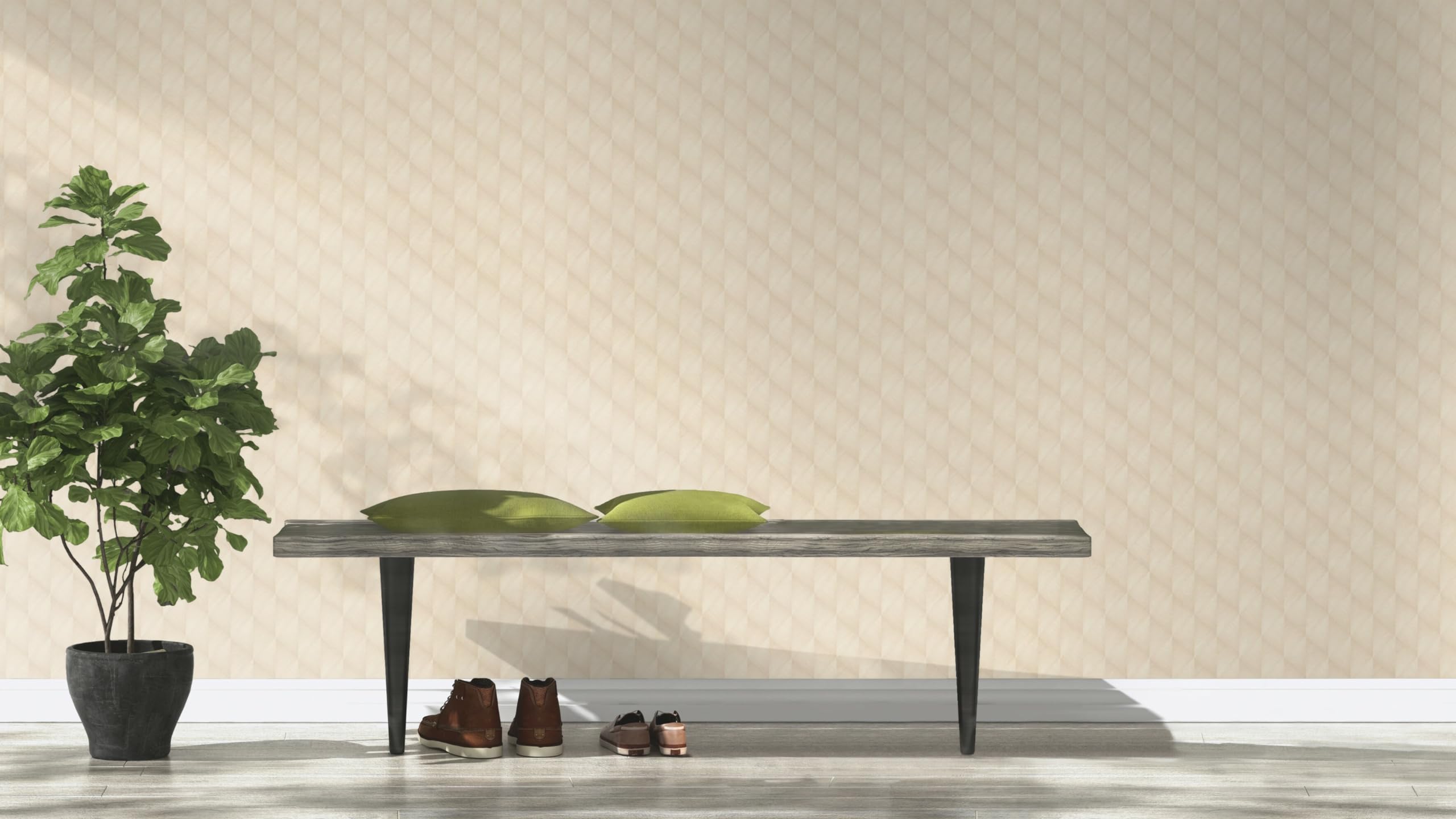 RASCH Vliesbehang 868821 Symphony geometrisch crème kopen