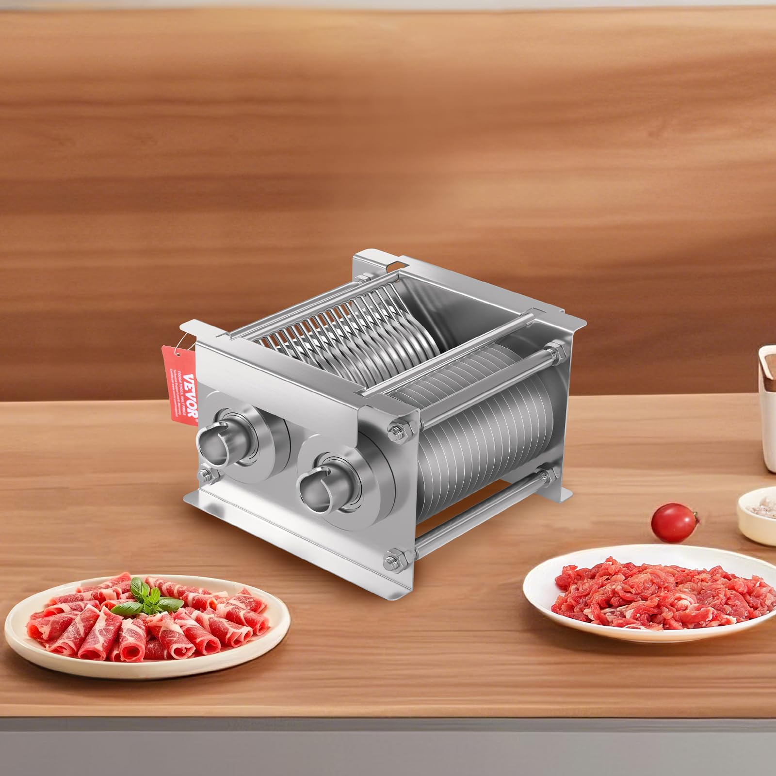 VEVOR Lame de machine à viande - Lame de 5 mm pour coupe-viande commerciale, compatible avec VEVOR SJY-DQ90 et ZTY-HSQR3.5 - Pour la viande sans os, les légumes mous