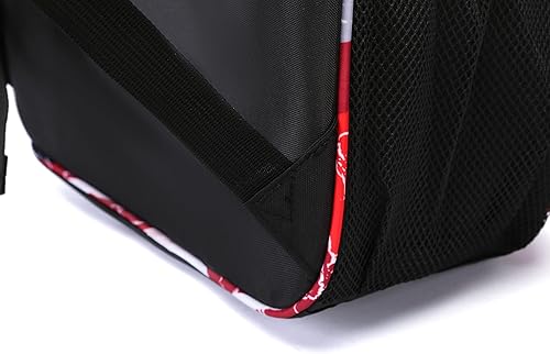 Miniatura 4 de BLUEFAIRY Mochila transparente, rojo, camuflaje (Camo-Red), Azul camuflaje