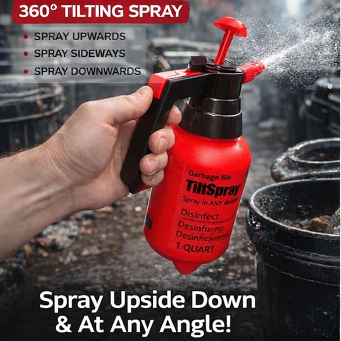 Botella rociadora TiltSpray 32 oz para limpieza pesada miniatura 4