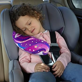 Cuscino Cintura Auto Per Bambini - Animaletti Colorati, Morbido, Antiscivolo, Protezione Collo - Foto 5