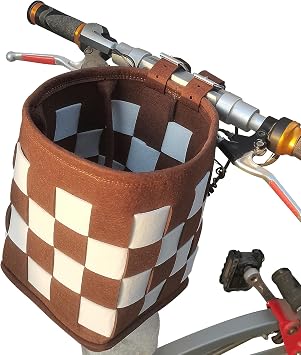 Bike Basket,Removable Bicycle Handlebar Front Basket, Quick Release and Easy to Install, Detachable Cycling Bag