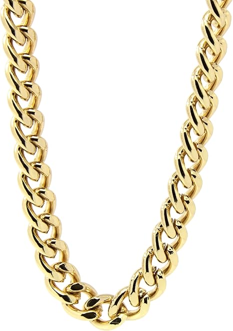 18k gold curb link chain Clearance