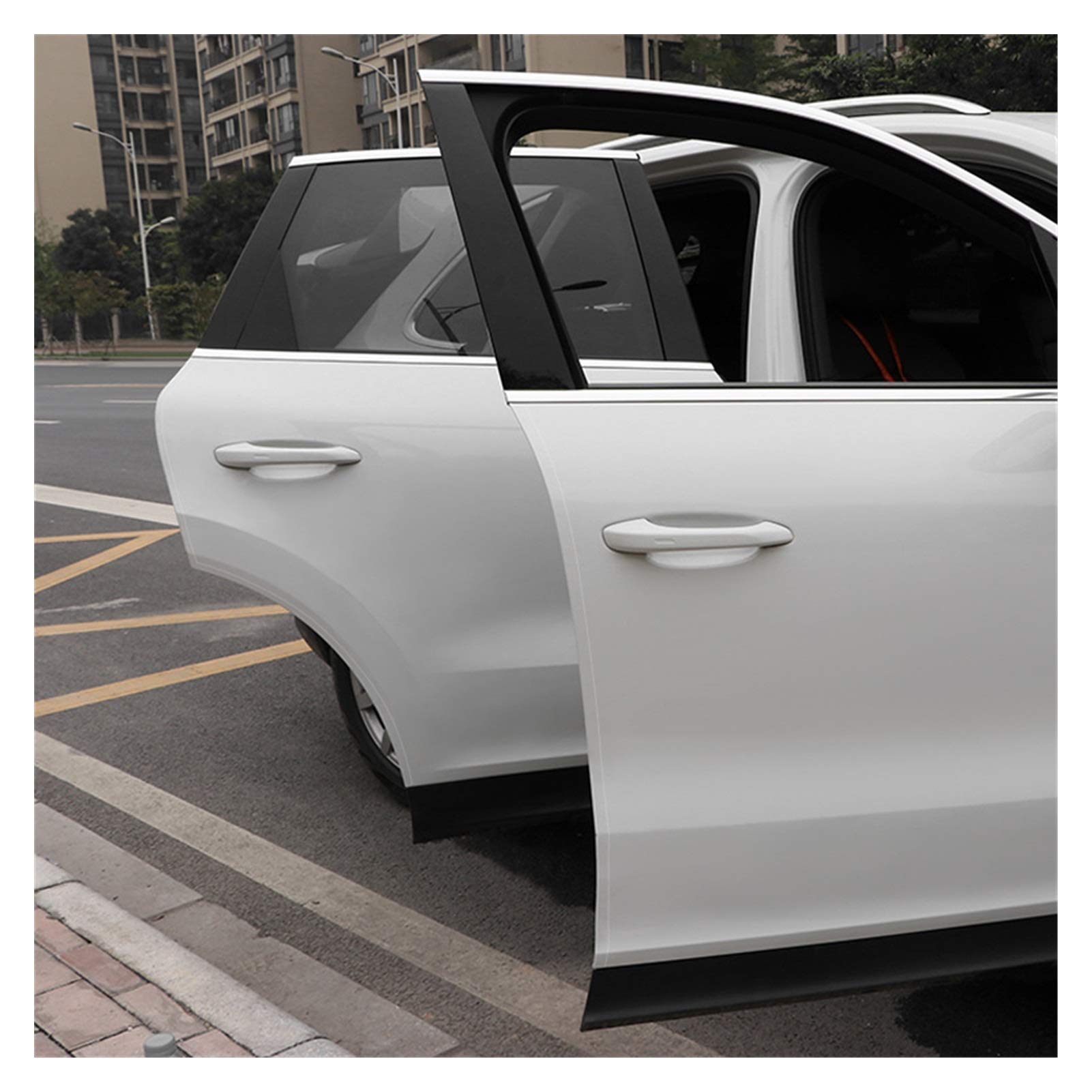 Autofolie,Car Wrapping Folie Freier Transparenter Schützender Film-Auto-Tür-Edge-Auto-Körper-Kratzer-Schutz-Auto Farbe Anti-Kratzer-Schutz-Aufkleber Nano-Tape (Color : 20cm x 10m)