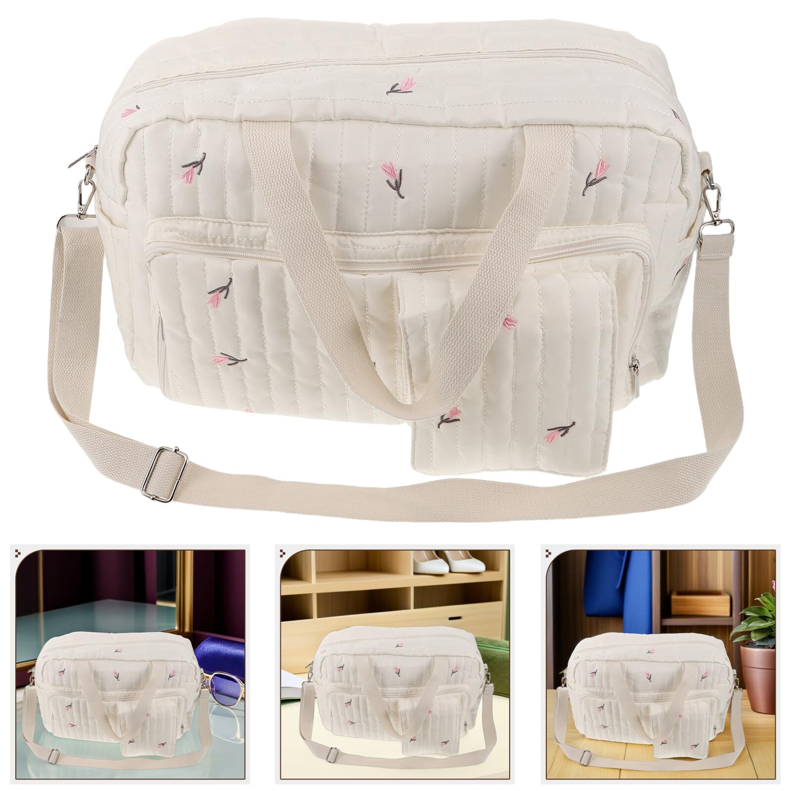 YARNOW Borsa Per Cambiare Pannolini Per Ragazza Da Esterno Borsa Per Maternità Di Grande Capacità Multifunzionale Portatile Per Mamma e Ragazza