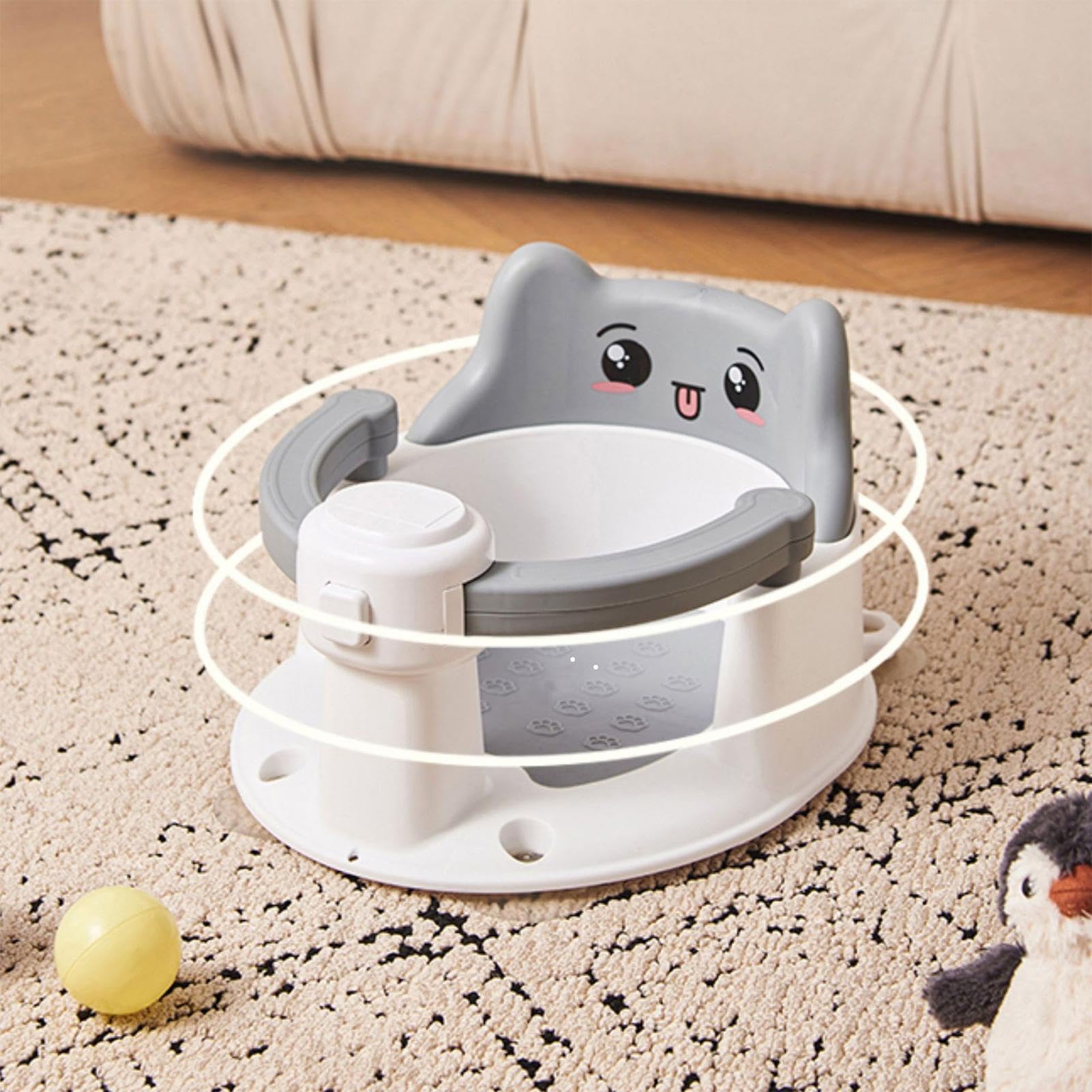 Sgabello da bagno per bambini, antiscivolo, con