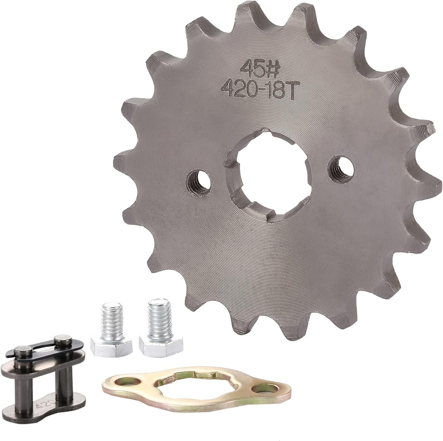 Pignon Moteur 428 12T 17mm Goofit Pour Moto 50cc-110cc - Dirt Bike, ATV, Quad - Acier Renforcé