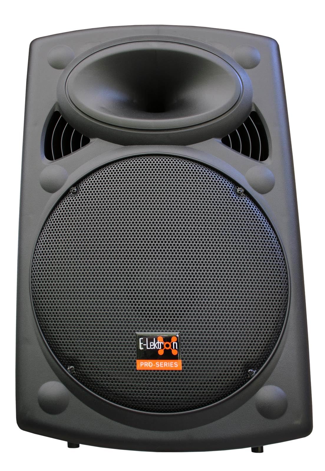 E-Lektron EL38-M MK-III 900W Mobile PA Sound Anlage Partybox Bluetooth Lautsprecher Groß Akku-MP3-USB-SD-FM inkl. 2 UHF Funkmikrofone und Fernbedienung Soundsystem - Mobile Musikbox MP3