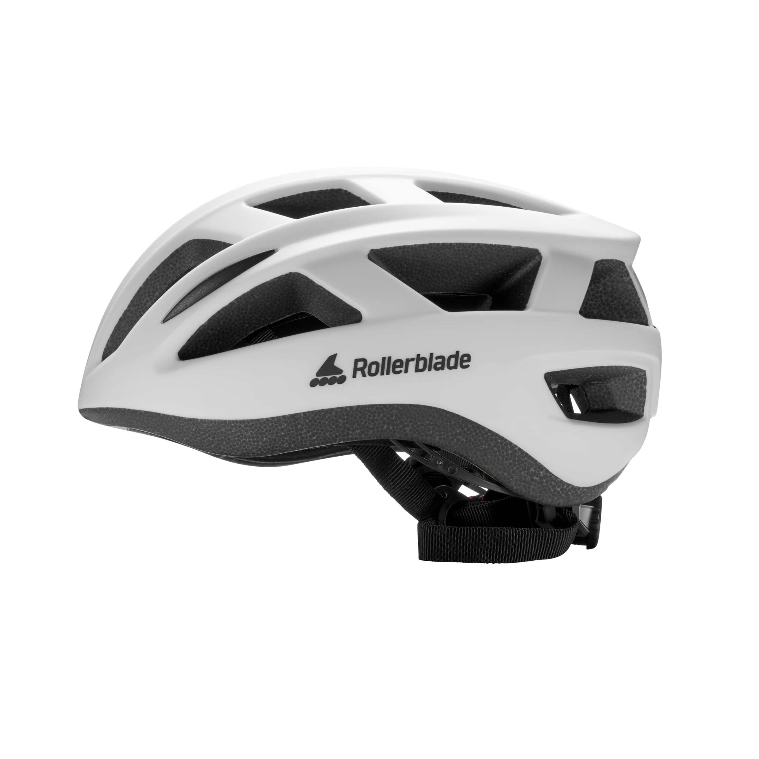 Rollerblade Stride Helmet (CE), Inline Skate Helm für Erwachsene, Schutzausrüstung für Inliner, Skateboard, Scooter & Bike, Unisex, Weiss, M (54-59)