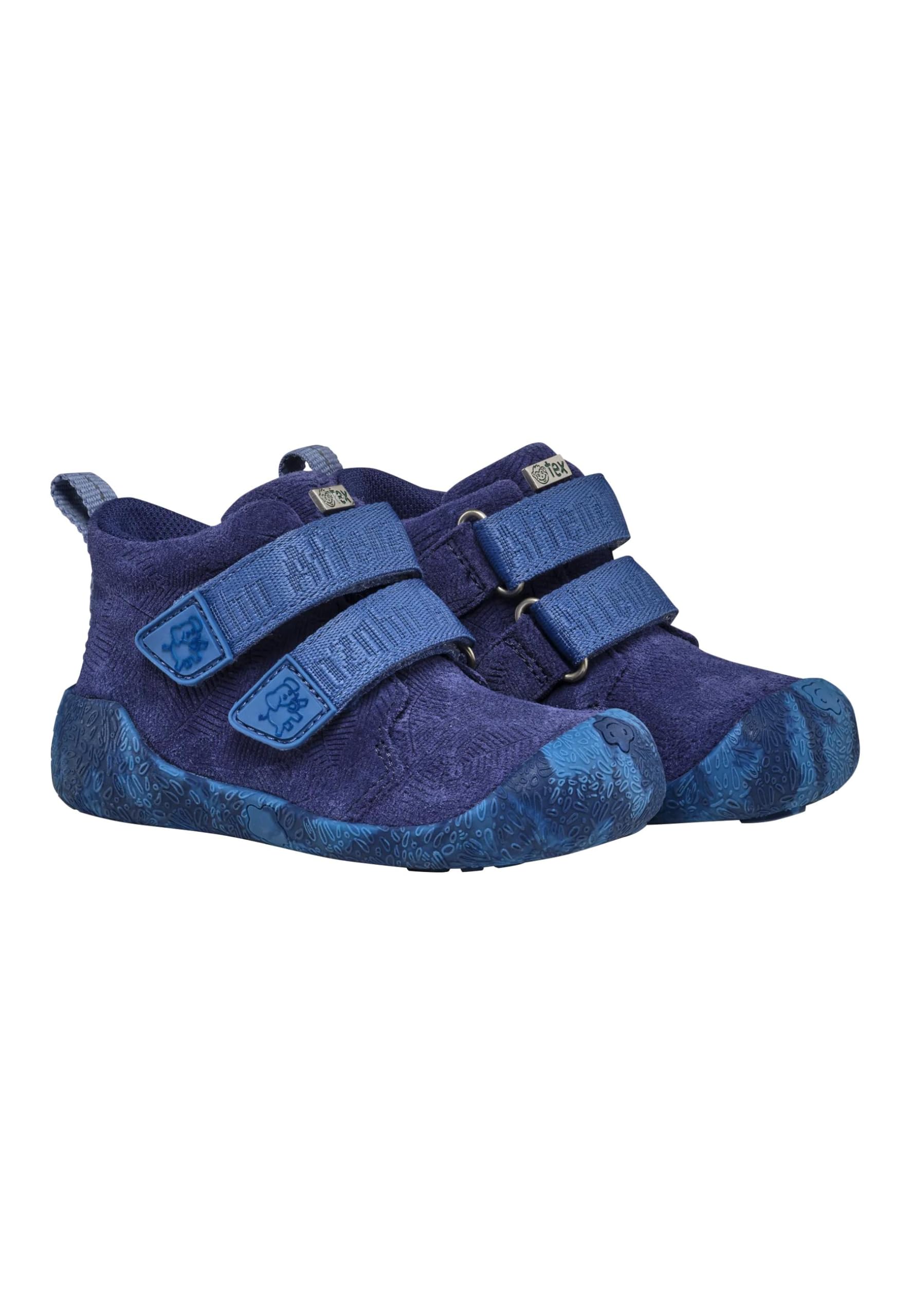 Affenzahn Scarpa Primi Passi Pelle Talky Antiscivolo, con Chiusura a Strappo, Robusto, Leggero, Taglie 19-25
