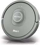 Shark Matrix Robot Vacuum with Self-Cleaning Brushroll for Pet Hair, No Spots Missed on Carpets and Hard Floors, Precision Home Mapping, Wi-Fi Black/Silver, RV2310CA (Canadian Version)