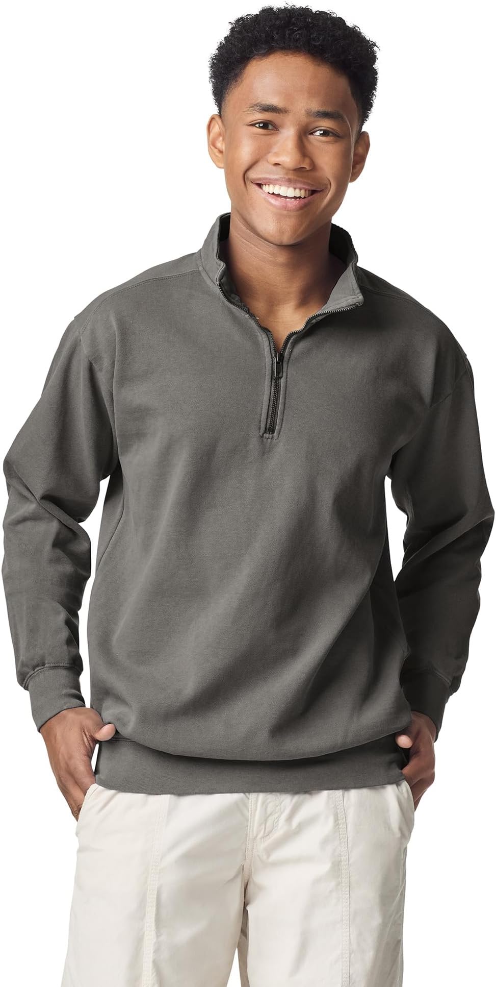 Adult 1/4 Zip Sweatshirt, Style 1580