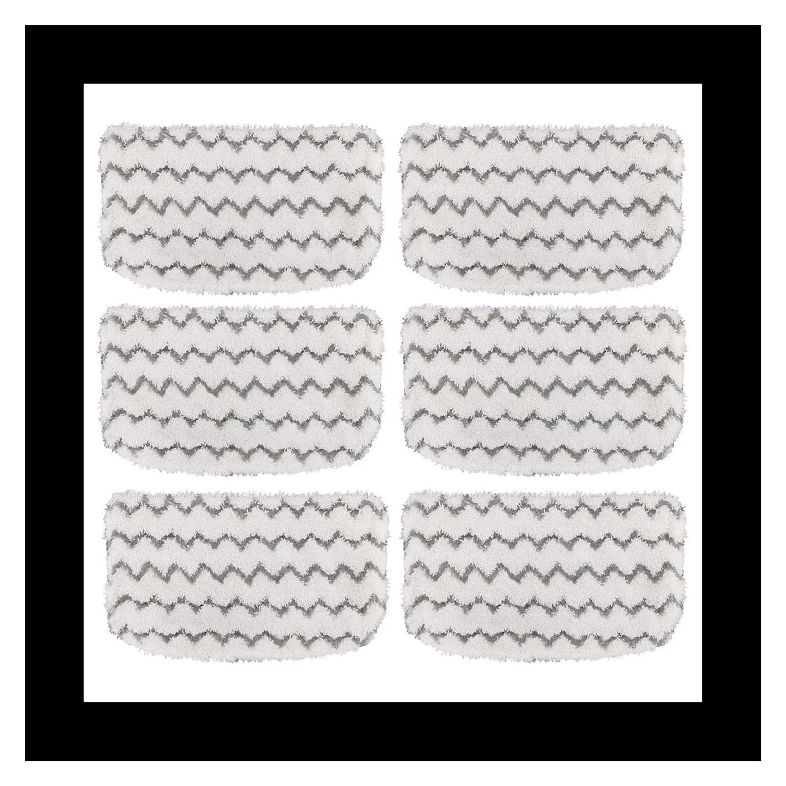 Paquete De 10 Almohadillas De Repuesto For Fregona A Vapor. Compatible con Shark S1000 S1000A S1000C. Trapeador De Repuesto De Microfibra