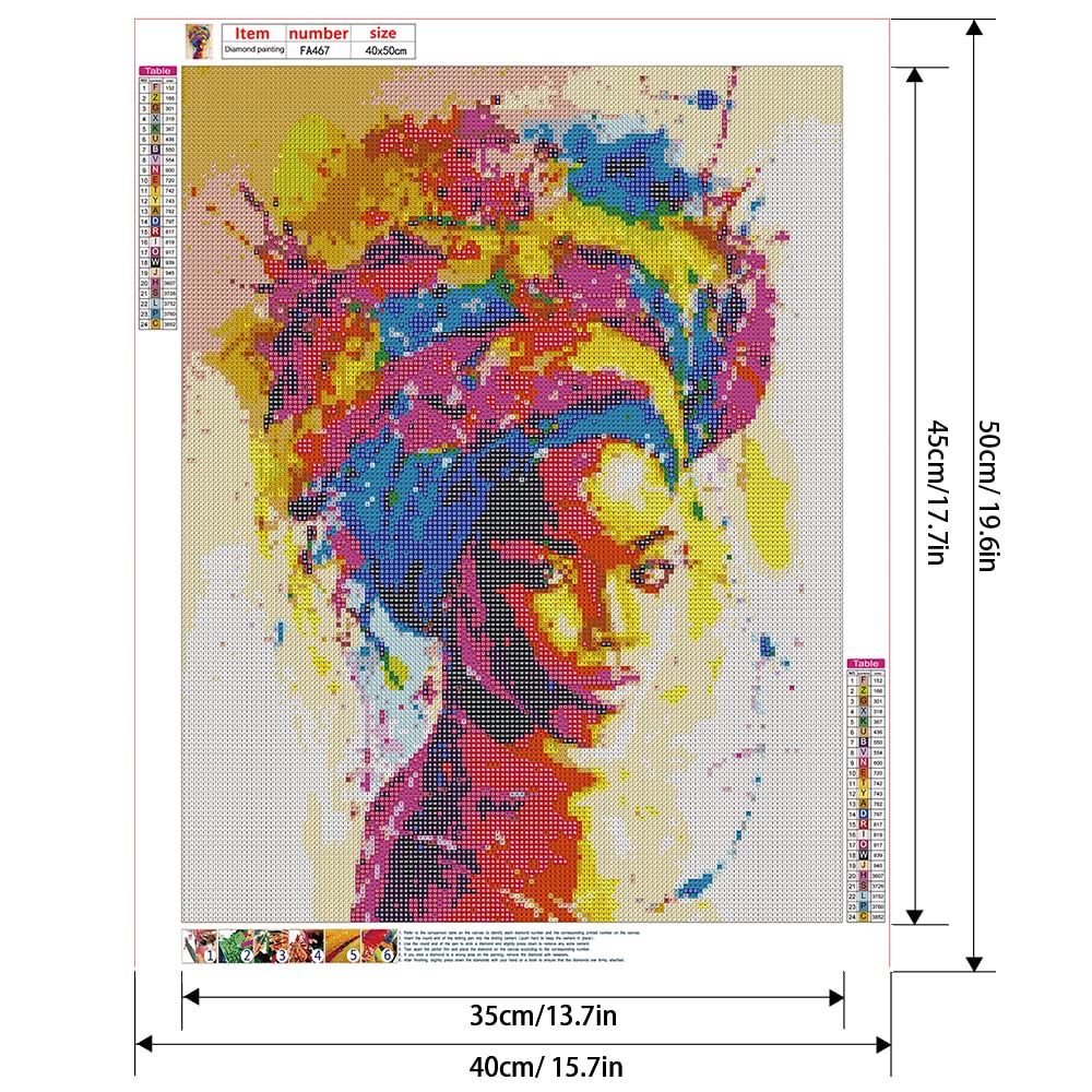DCIDBEI 40x50CM Pittura Diamante 5d Quadrato DIY Diamond Painting Pae