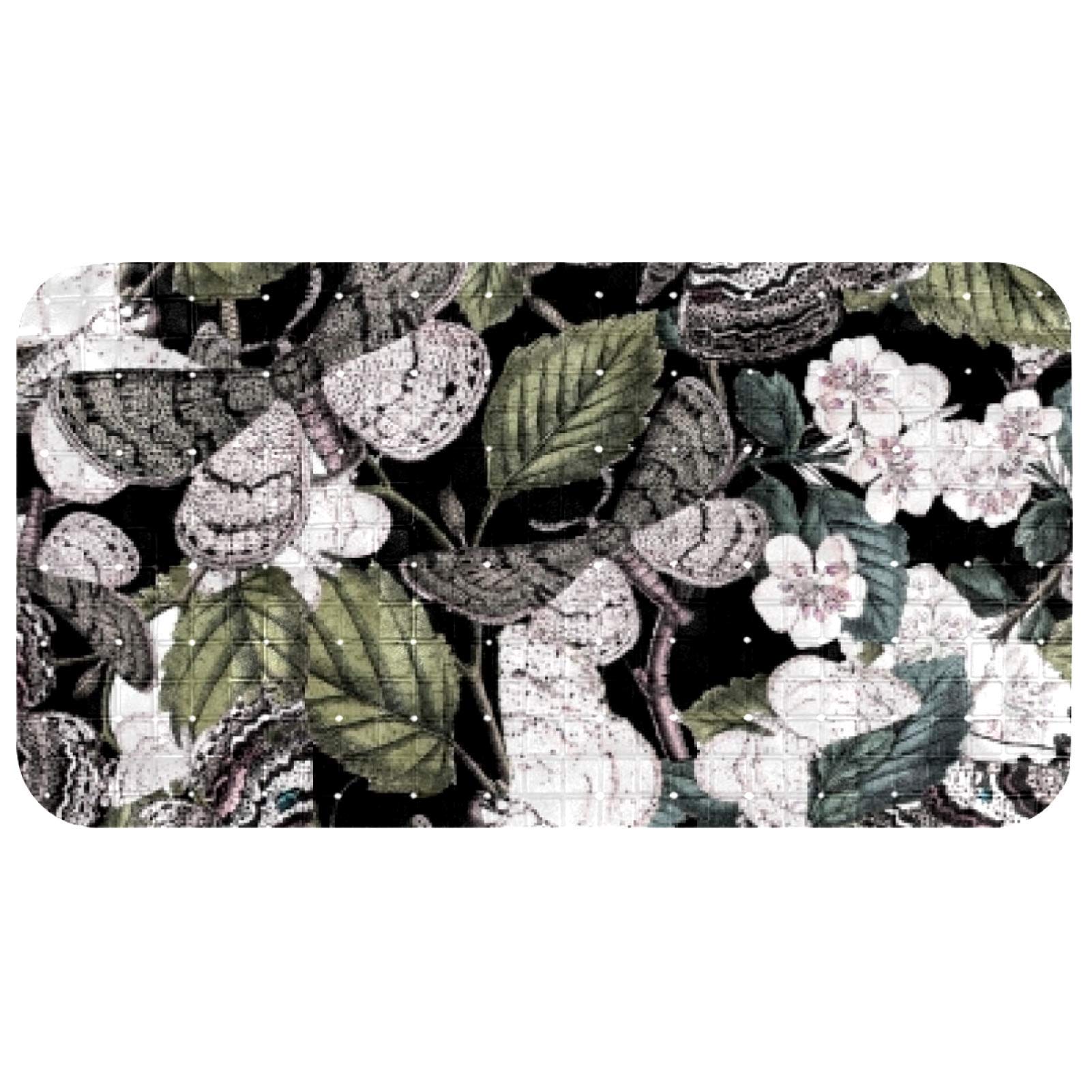 Tapis de salle de bain haut de gamme 37,3 x 68,3 cm sans latex