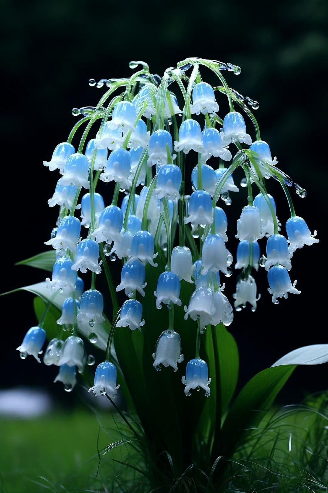 Rare Lily of The Valley for Planting UK, Hardy Perennial, Excellent Display, Mix Greening Flower, Natural Organic, Wedding, Balcony Garden-15 Bulbs-F