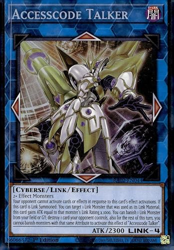 Accesscode Talker (PCR) - RA02-EN044 - Prismatic Collector's Rare - 1st Edition