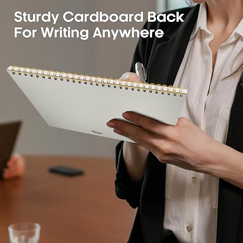 Miniatura 6 de Bloc de notas semanal de tareas pendientes con 52 hojas sin fecha (8.5 x 11 pulgadas), planificador semanal de escritorio para mujeres y hombres,