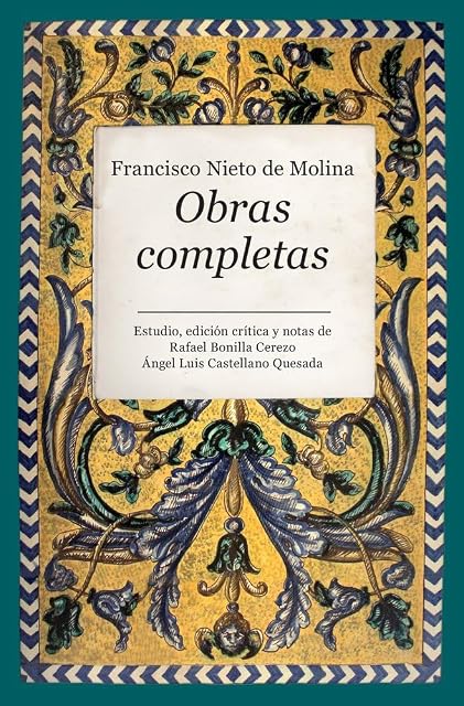 Portada de Obras Completas. Francisco Nieto de Molina