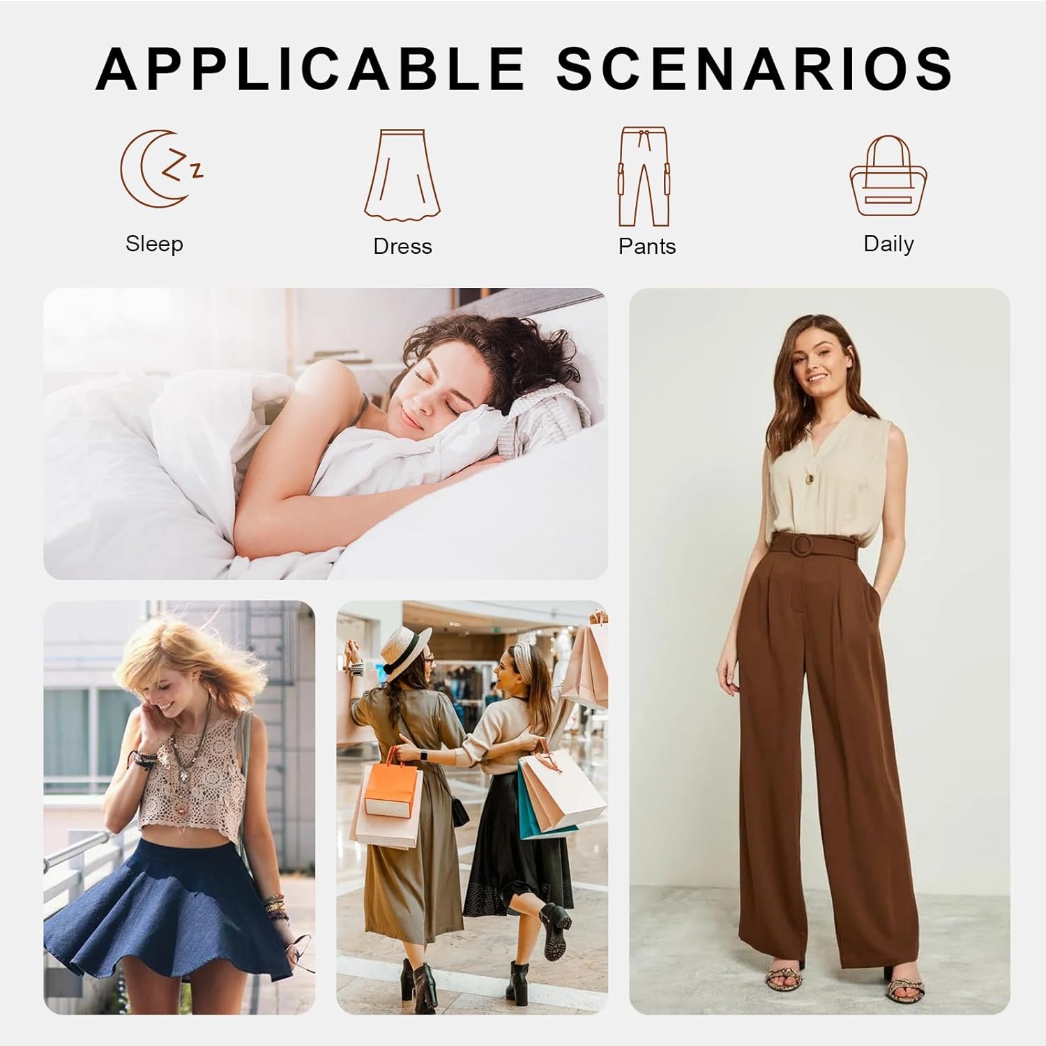 Cotton Lace Underwear for Women High Waisted Stretch Breathable Panties Comfortable Full Coverage Briefs Multipack - Image 7