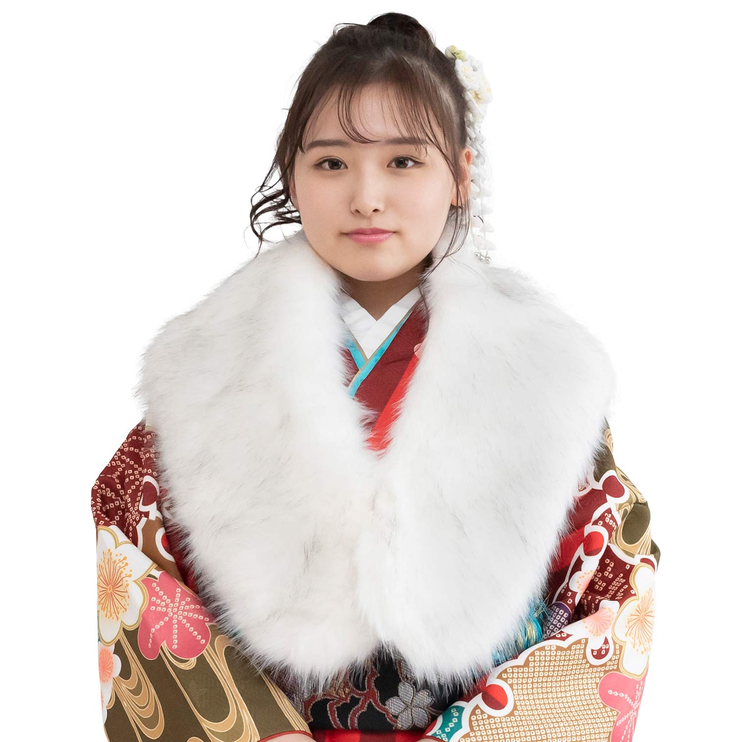 振袖ショール ショール フォックス 成人式 女性和装小物・履物 | 通販・人気