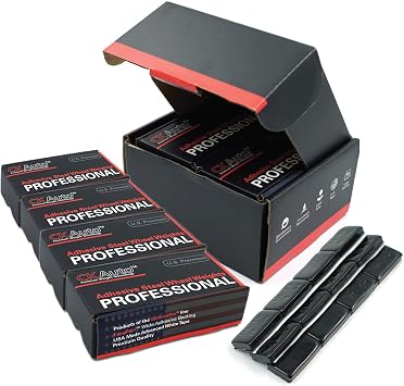 CKAuto 4 Boxes, 288Pcs, 1oz, Black, Adhesive Stick on Wheel Weights, EasyPeel Tape, 72 oz/Box, US Quality