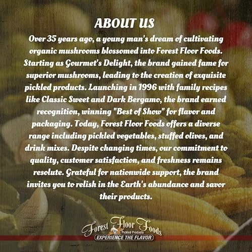 Miniatura 4 de Forest Floor Foods Cerezas de cóctel Bourbon premium, profundo y oscuro, rico jarabe de bourbon de Kentucky, dulce y delicioso, tarro de 12 onzas