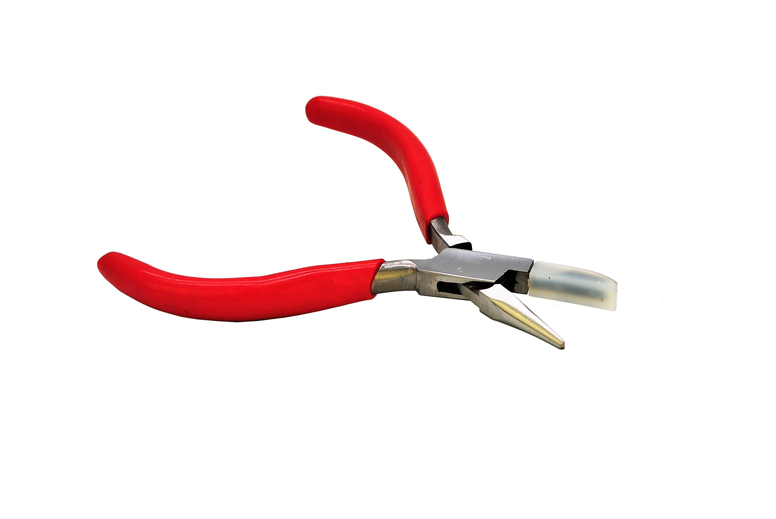 Proops Red Round/Flat Nylon Jaw Wire Forming Shaping Pliers Jewellery Making (J2032). Free Uk Postage