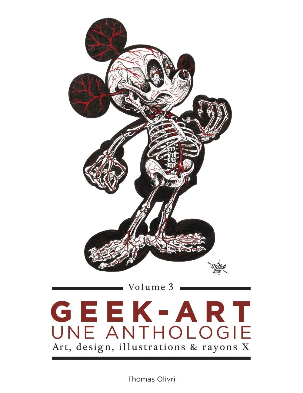 Geek-Art anthologie Vol. 3, beau livre d'art et design de collection