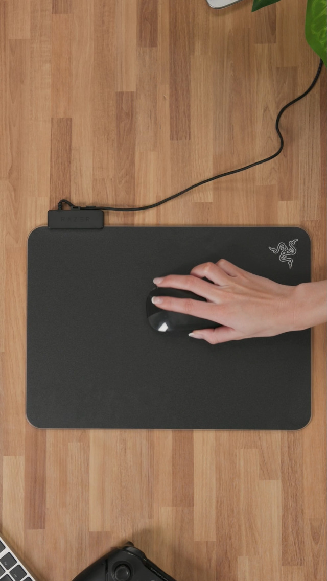 Amazon.com: Razer Firefly Hard V2 RGB Gaming Mouse Pad