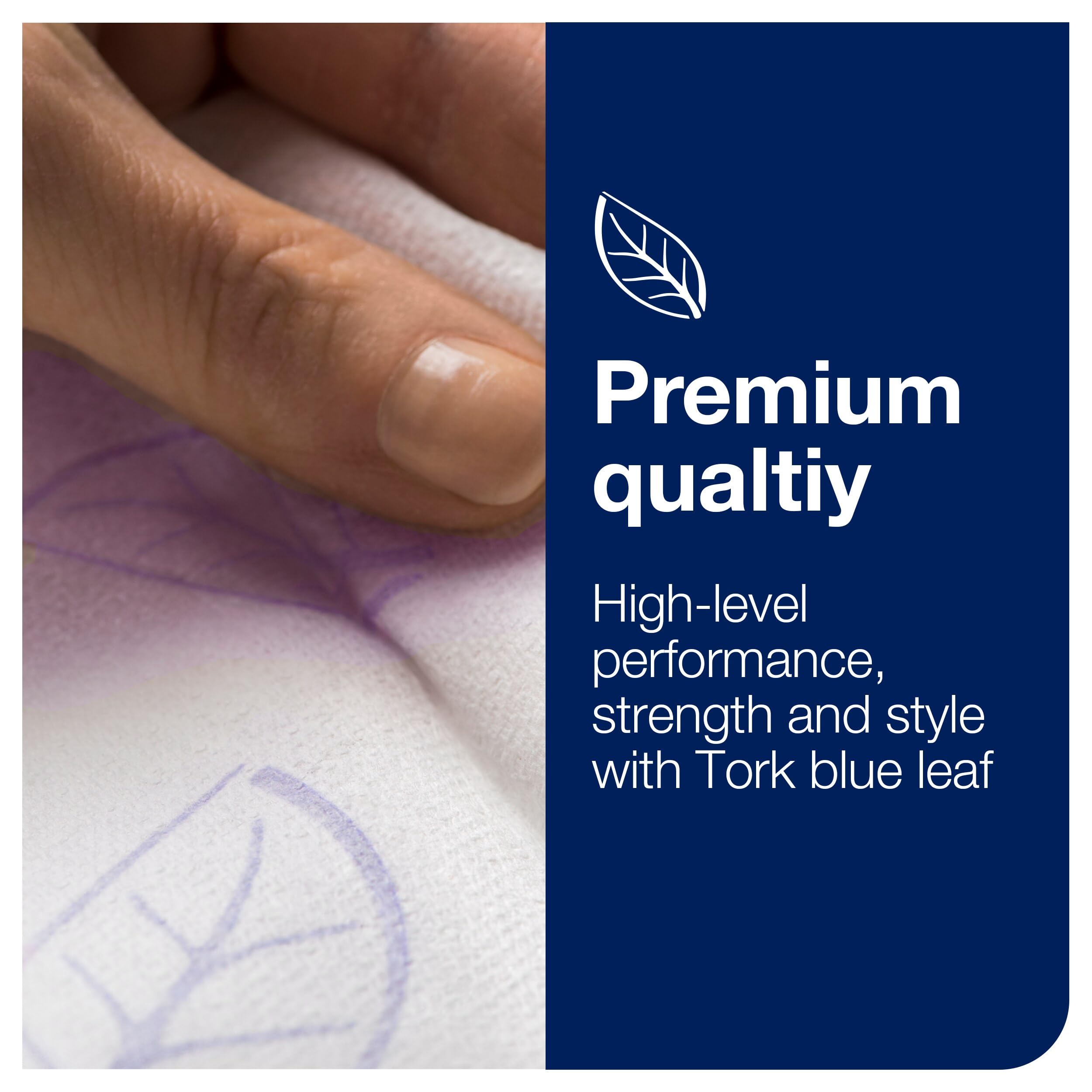 Produktbild von Tork PeakServe Endlos-Papierhandtücher H5, 12 X 270 Blatt, Weiß, Advanced-Qualität – Komprimiert
