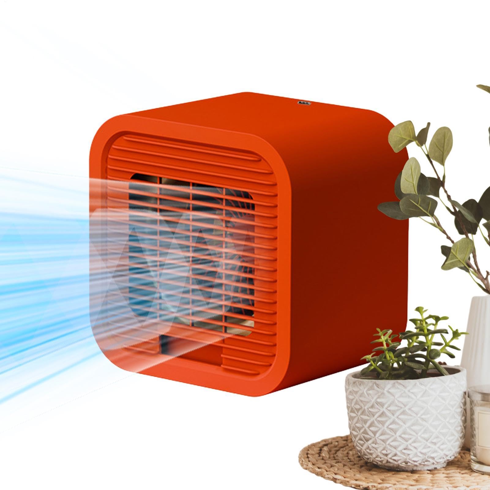 Ventilador de mesa portátil con bloque de hielo contra el calor sofocante del hogar 8