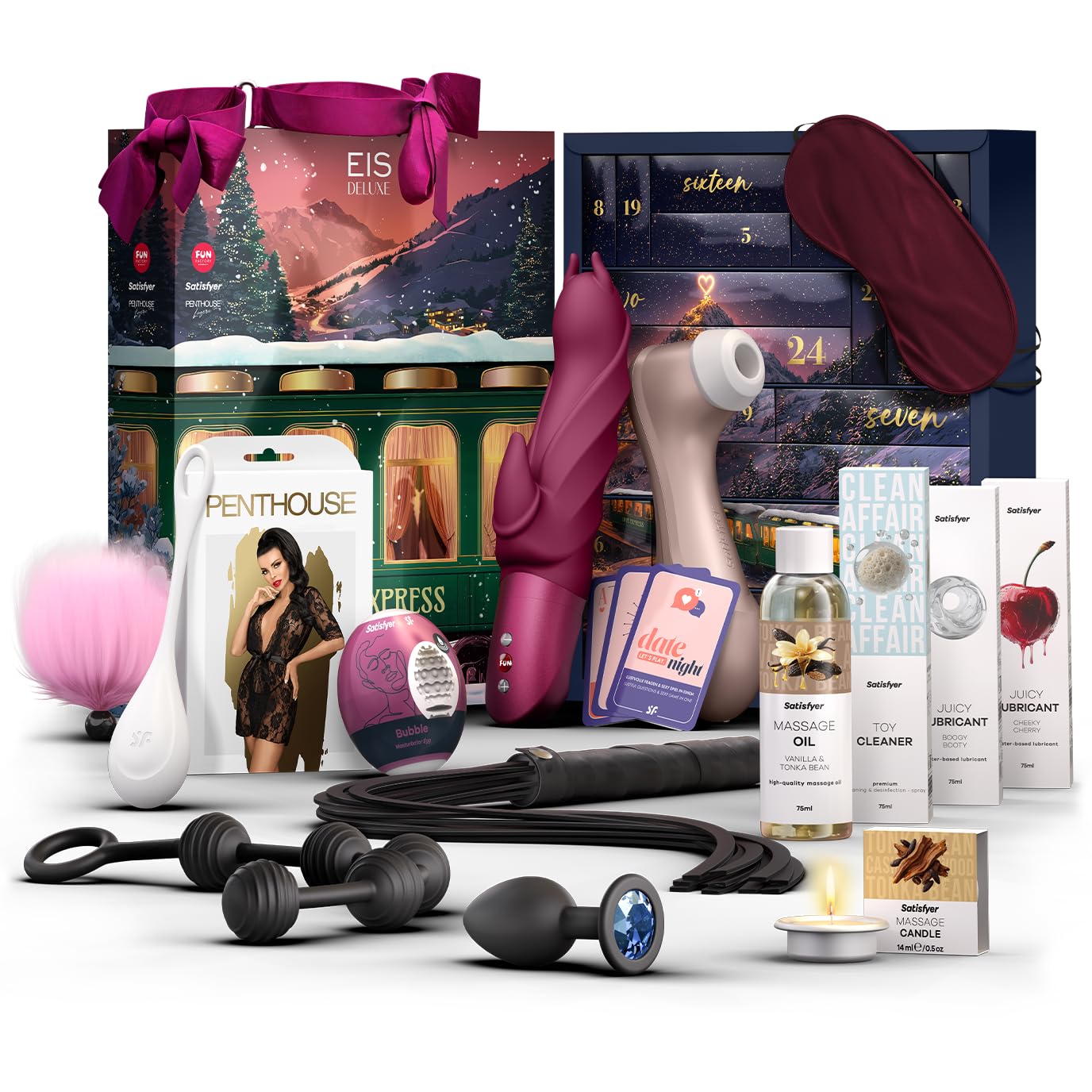 EIS Deluxe erotischer Adventskalender 2026 für Erwachsene Singles und Paare | Sex Shop | Erotik Set