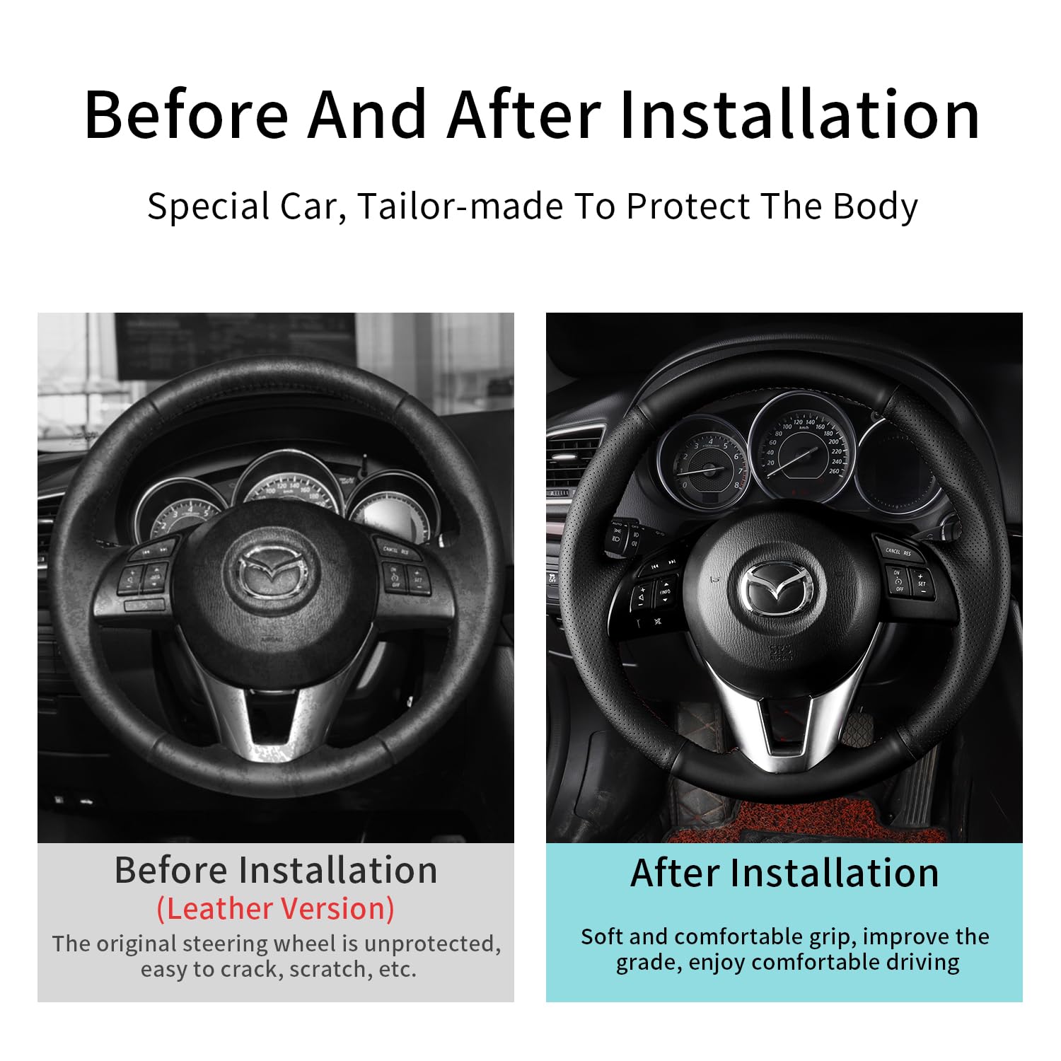 Par De Tapas Para Facia Delantera Para Mazda 3 2014-2016 | Envío gratis