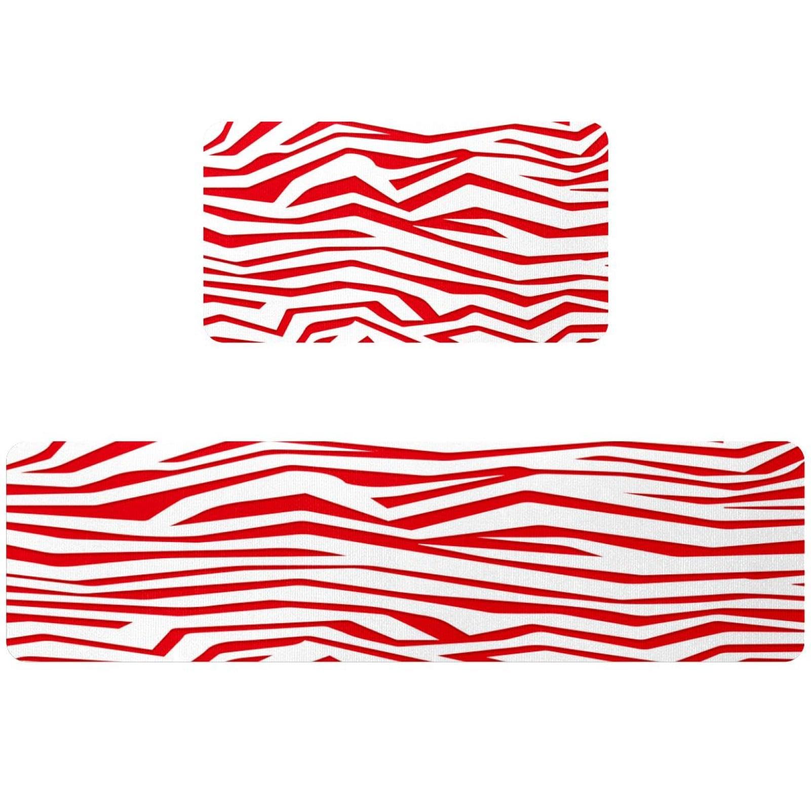 Alfombrillas de cocina con estampado de cebra para dar un toque moderno y único a tu hogar