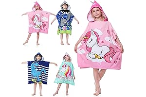 MOKANI Kids Hooded Poncho Towels: The Best Way to Keep Your Little...