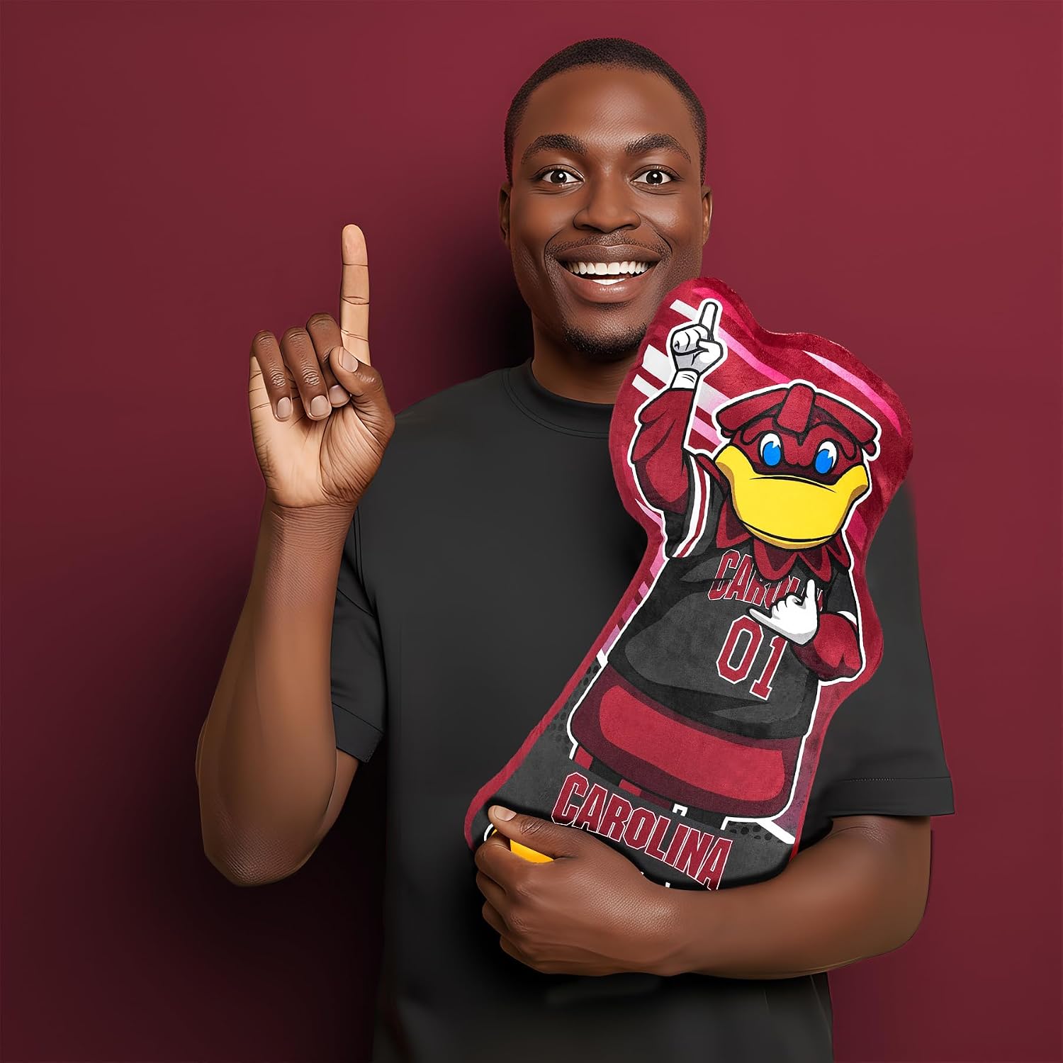 Bleacher Creatures University of South Carolina Cocky The Gamecock 24" Mascot Sideline Pal - Plush Toy