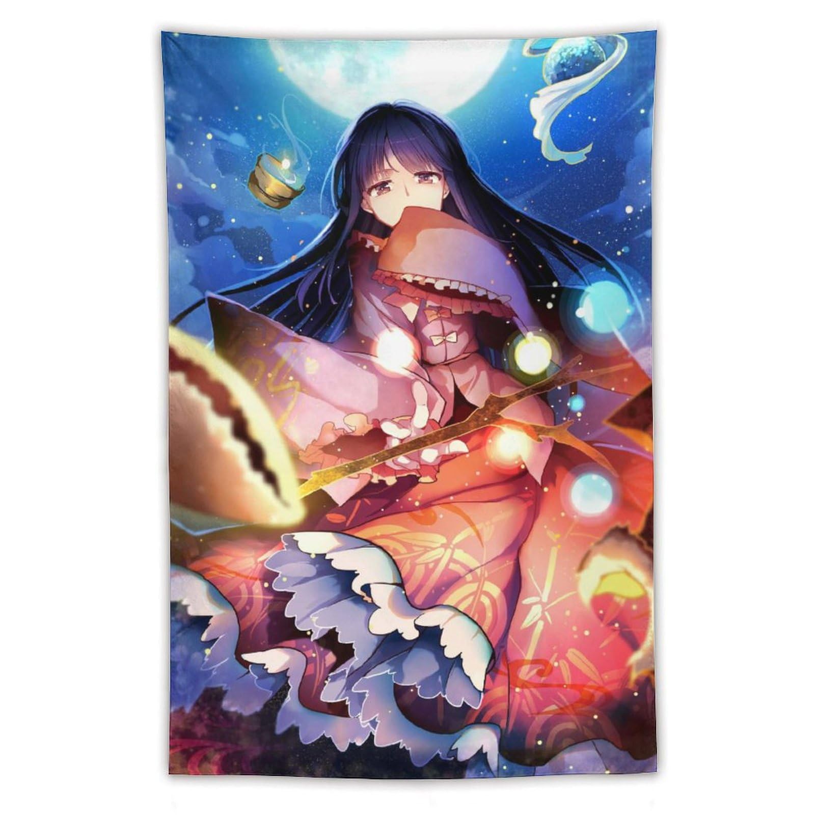Amazon.co.jp: タペストリー 東方シリーズ 蓬莱山輝夜 装飾布 ポスター