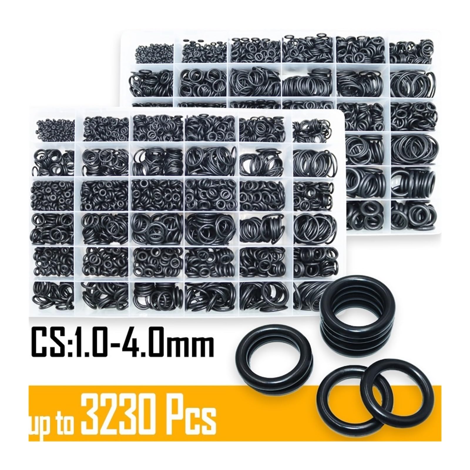 1 Zestaw O-ring Z Gumy Nitrylowej Podkładka Uszczelniająca Do Samochodowej Naprawy Kranów Uszczelek Hydraulicznych(O-Ring 2700pcs)