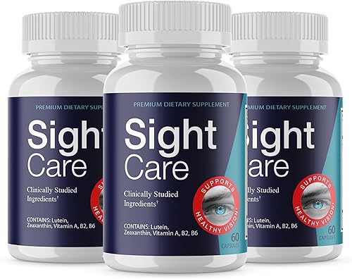 Official... Paquete de 3 pastillas para el cuidado de la vista - SightCare Píldoras, Revisiones de la visión 2020, cápsulas de visión para el