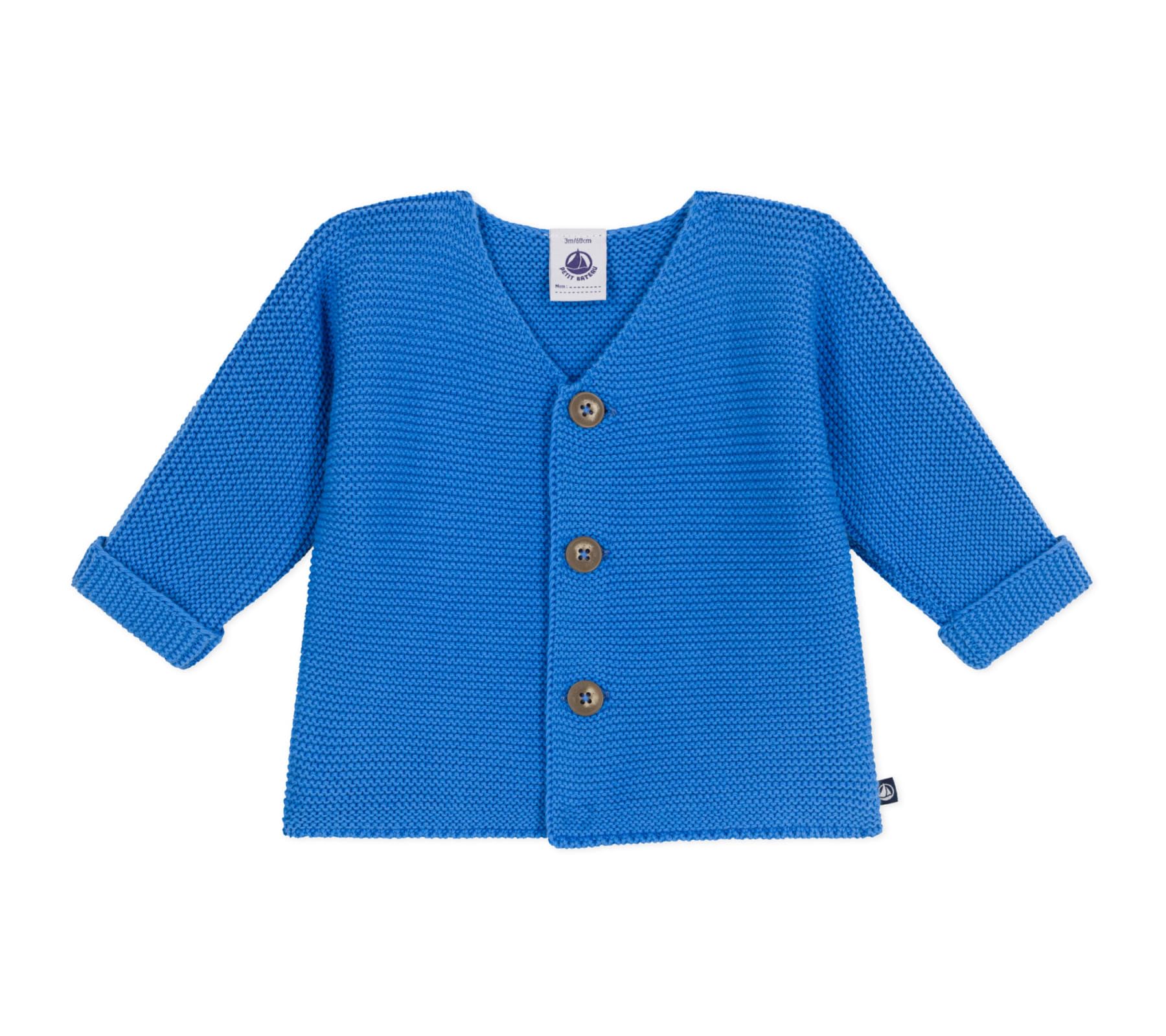 Petit Bateau Unisex Baby Strickjacke