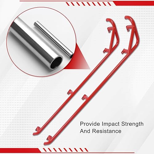 Miniatura 3 de NIXFACE RZR XP 4 1000 Rock Sliders Nerf Bars para Polaris RZR XP4 1000RZR 4 900RZR 4 Turbo Heavy Duty Tree Kickers 4 Turbo 4 escalones laterales de