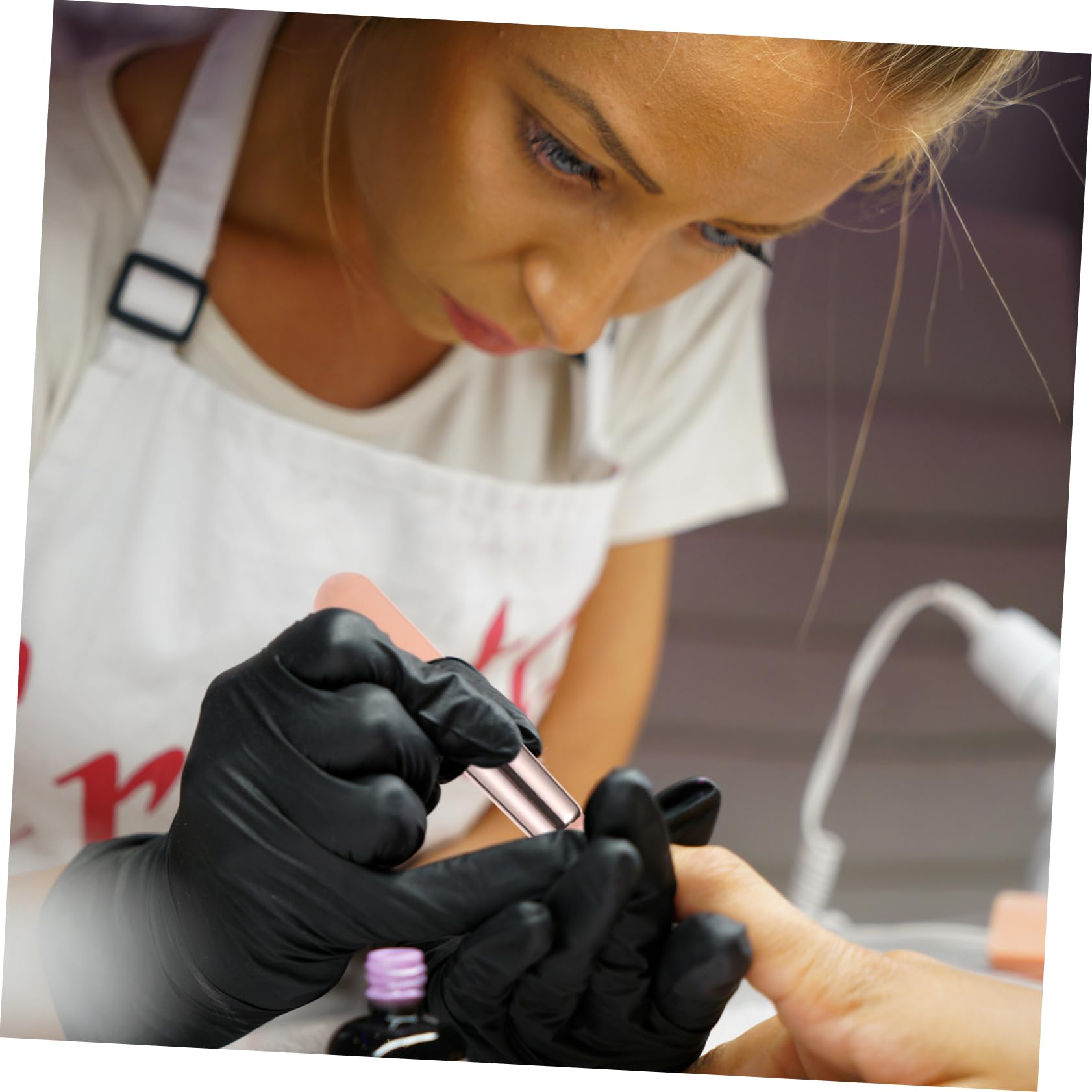 Healeved 10piezas Pinceles De Para De Uñas Aplicador De y Herramienta De Degradado Para Manicura Para Técnicas De Nail Art y Casa