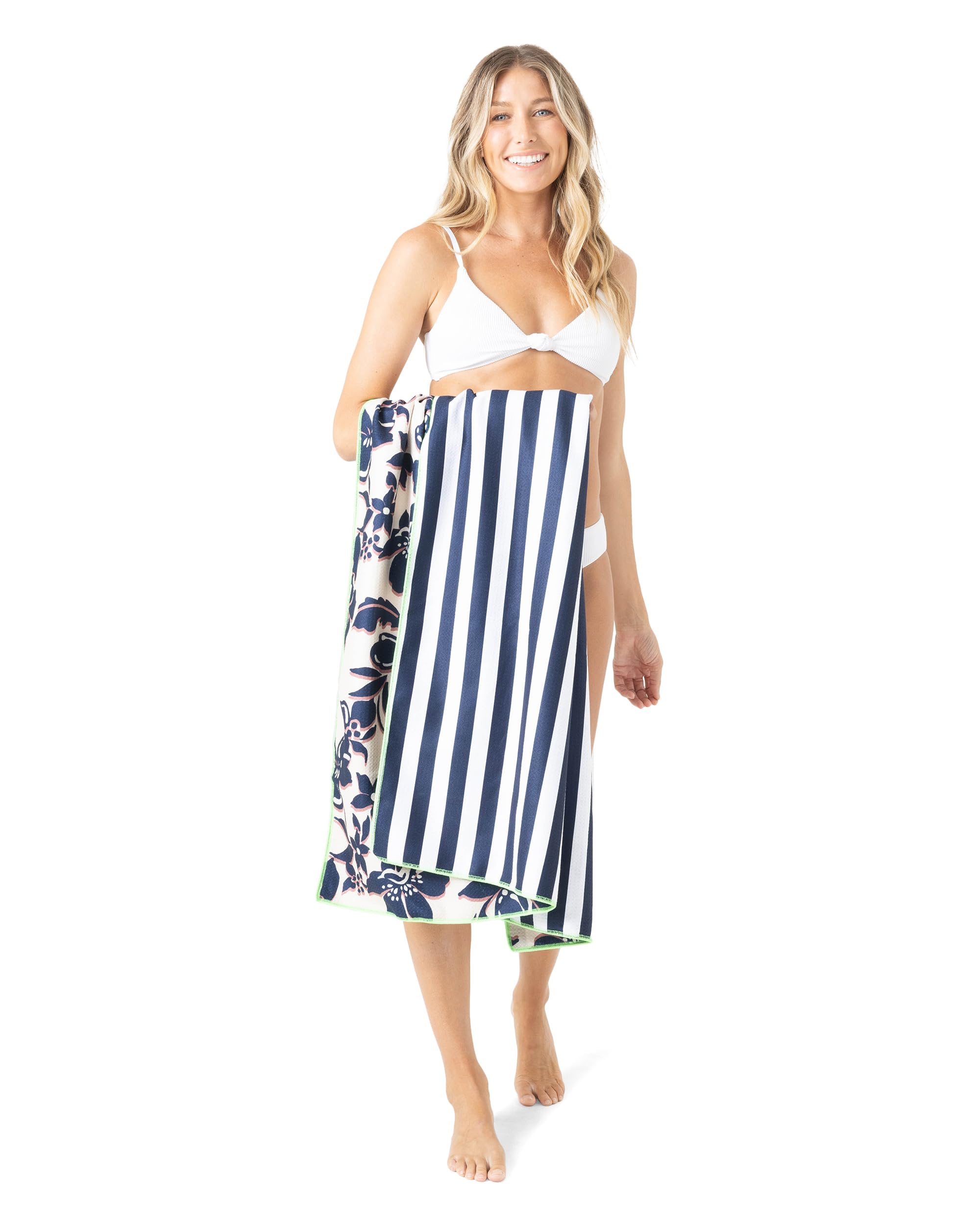 Roxy Cabana Beach Towel – Soft & Absorbent, Quick-Dry, Oversized 60