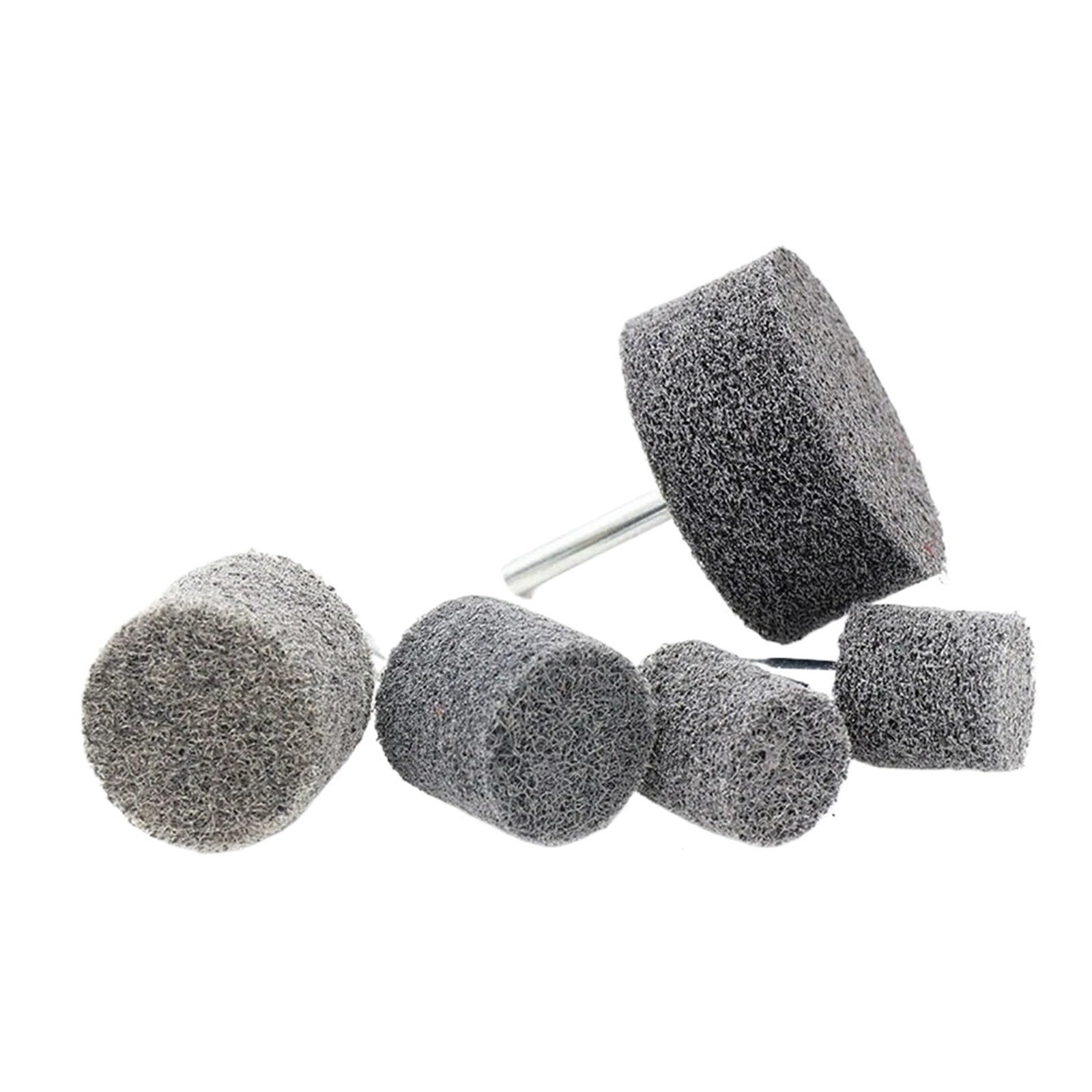 1 pz molatura testa di lucidatura 20/25/30/40/50mm mola abrasiva 6mm gambo for trapano smerigliatrice accessori for utensili rotanti(40mm)