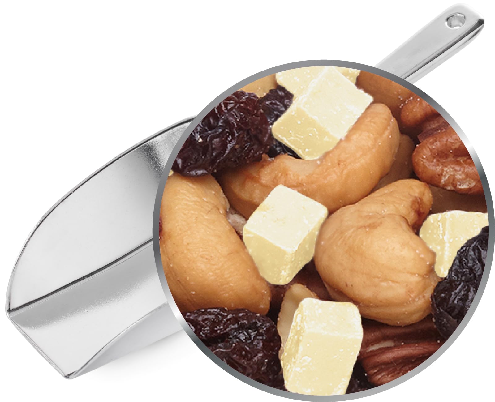 CrackersCompany Frucht-Nuss-Mix mit weißer Schokolade 3000g – edel, fruchtig, ausgewogen