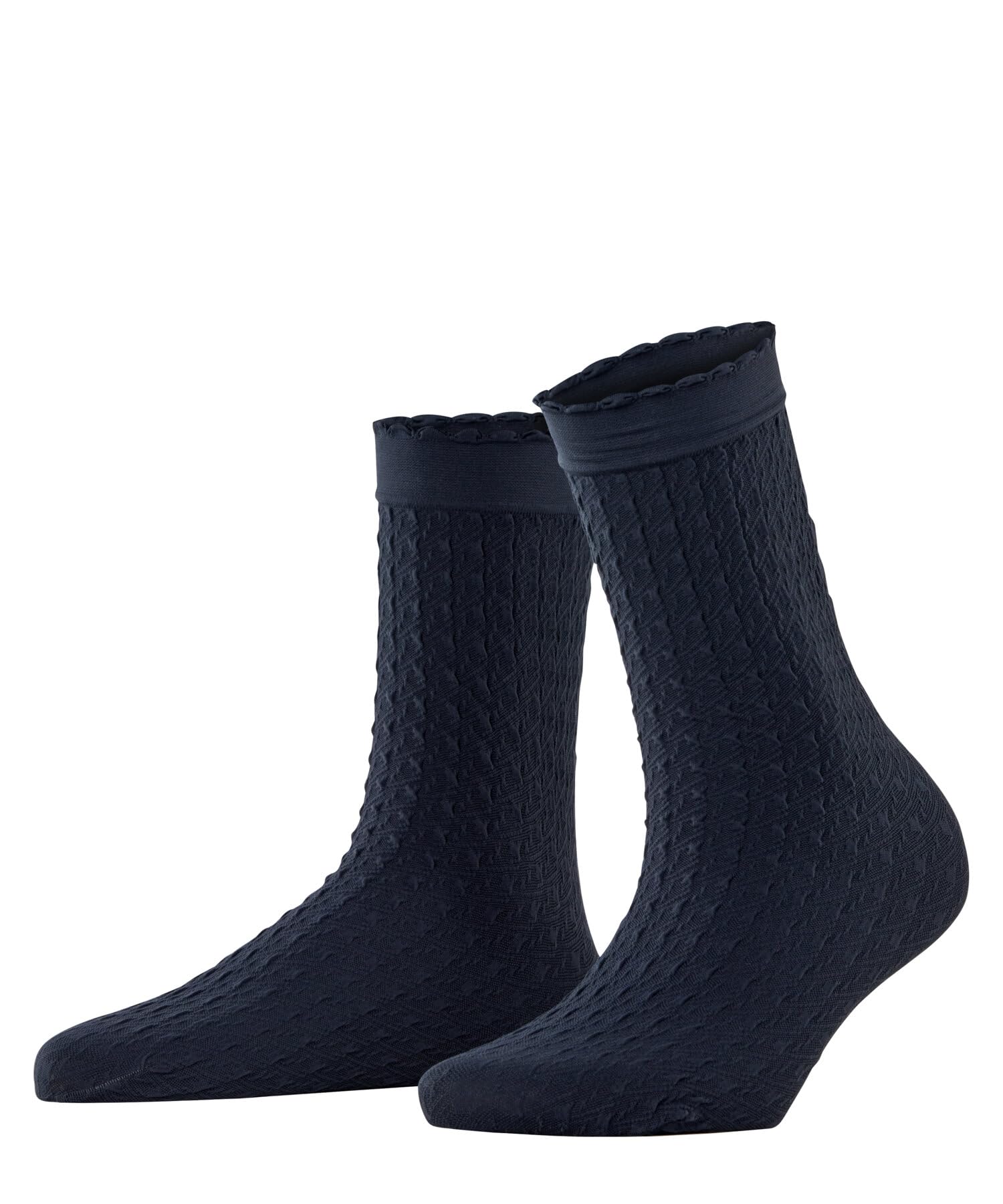 FALKE Women's Posh Pulse 50 DEN Semi-Opaque Socks, Black, 1 Pair