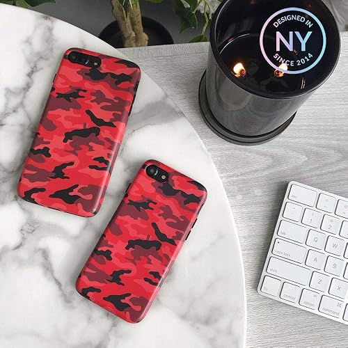 Miniatura 2 de Velvet Caviar Compatible con Samsung Galaxy Note 8 Case Camo - Fundas protectoras geniales para teléfonos para hombres y niñas (camuflaje rojo)