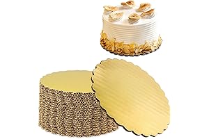 Gold Cake Boards 6 Inch: Sturdy and Elegant Base for Your Pastry Masterpieces