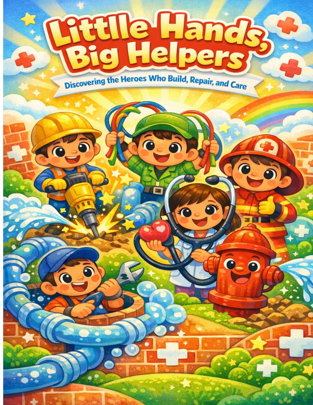 Little Hands, Big Helpers: Fun Activities Exploring Construction, Trade, and Health Careers for Creative Fun, Learning, and Imagination